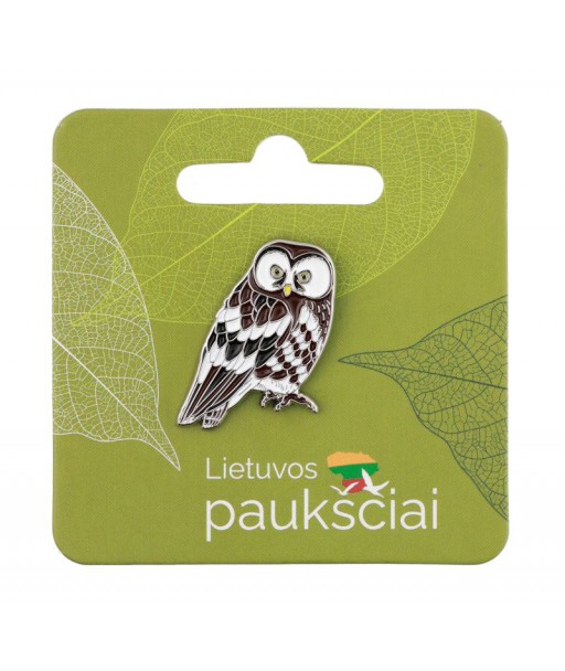 Enamel Pin Boreal Owl